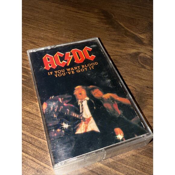 If You Want Blood You've Got I by AC/DC (Cassette, 1994) - Picture 1 of 4